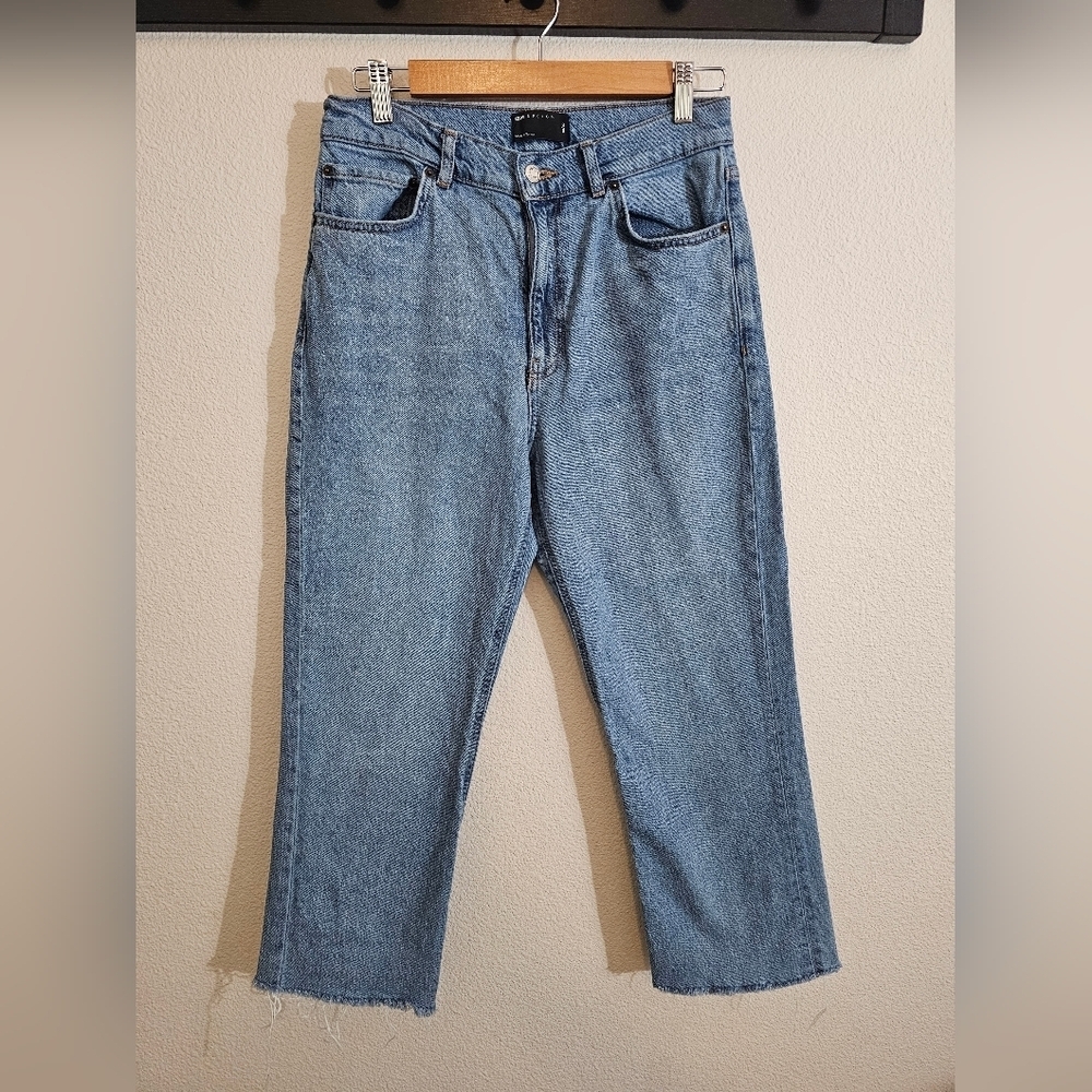 ASOS Design Light Blue Cropped Women's Jeans